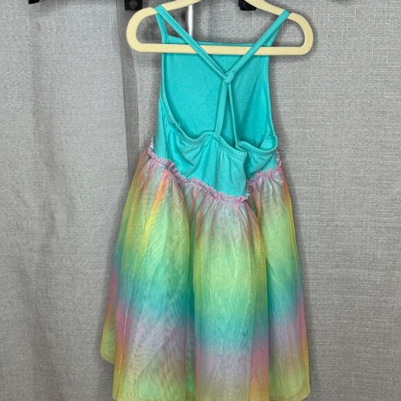 Cat & Jack - Girls Rainbow Dress - Size 5T - Picture 4 of 6